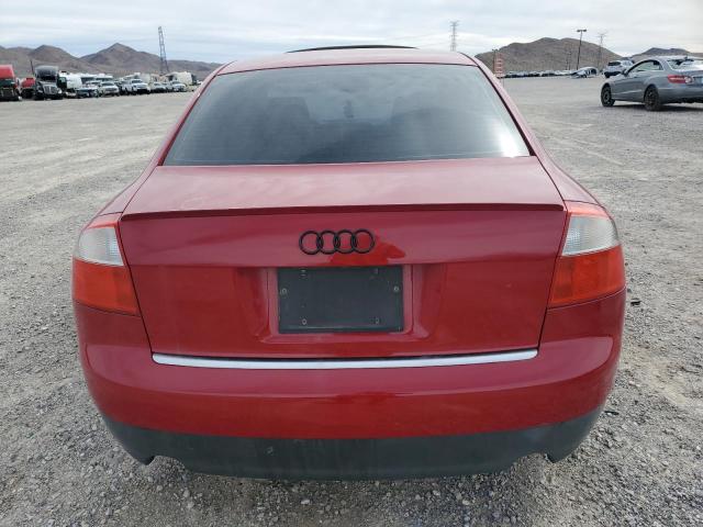 WAULC68E43A262154 - 2003 AUDI A4 1.8T QUATTRO RED photo 6