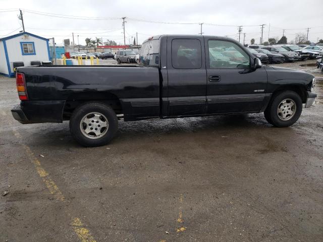 2GCEC19T921416409 - 2002 CHEVROLET SILVERADO C1500 BLACK photo 3