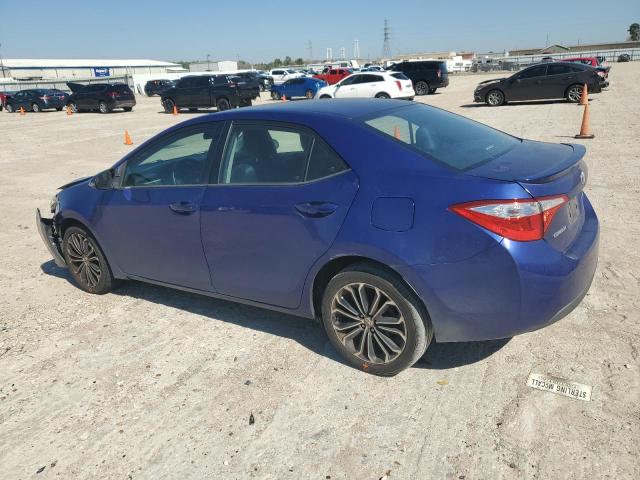 5YFBURHE8FP349892 - 2015 TOYOTA COROLLA L BLUE photo 2