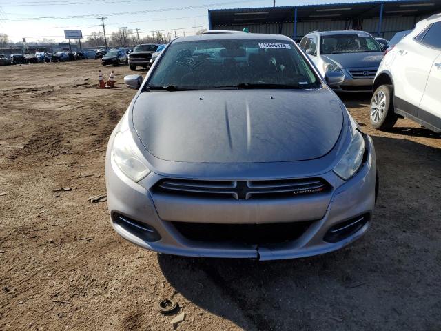 1C3CDFAA5FD150607 - 2015 DODGE DART SE SILVER photo 5