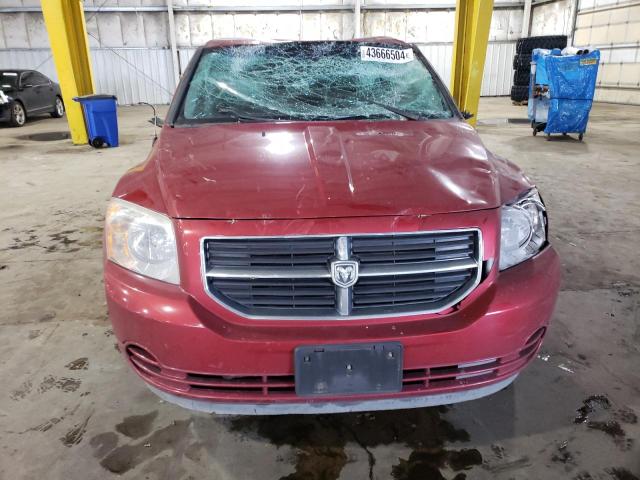 1B3HB48B97D380180 - 2007 DODGE CALIBER SXT RED photo 5