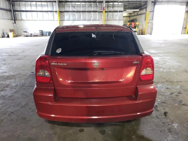 1B3HB48B97D380180 - 2007 DODGE CALIBER SXT RED photo 6