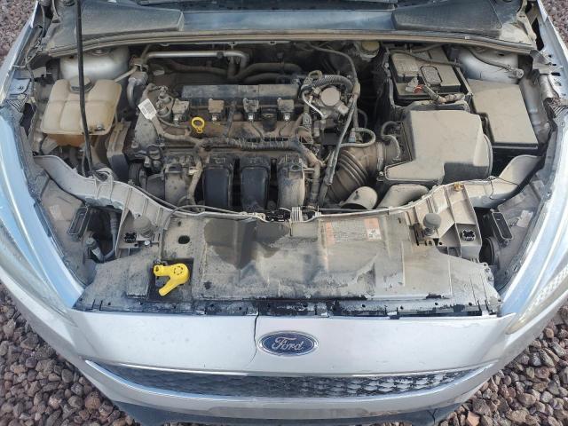 1FADP3E20GL405279 - 2016 FORD FOCUS S SILVER photo 11