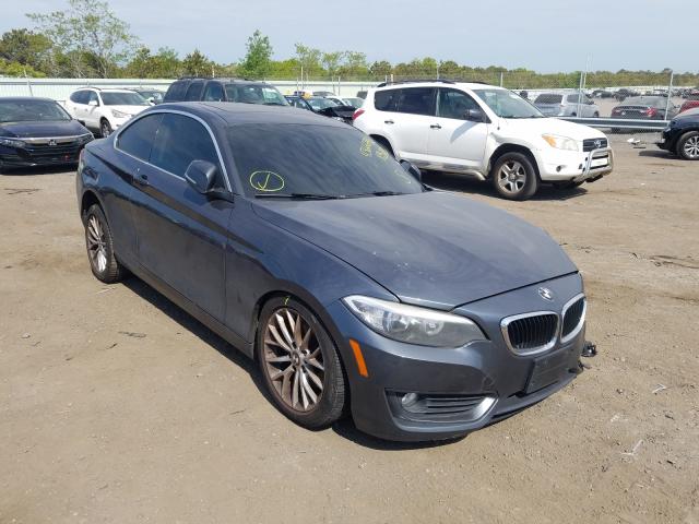 WBA1F7C52FVX95693 - 2015 BMW 228 XI GRAY photo 1