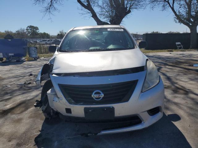 3N1CN7AP6EL845726 - 2014 NISSAN VERSA S SILVER photo 5