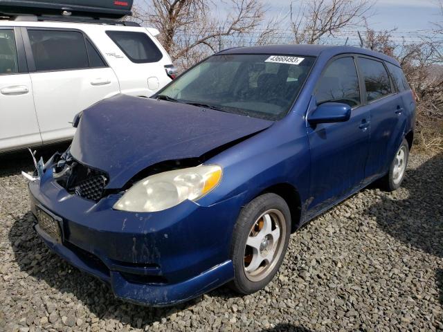 2T1KR32E34C262440 - 2004 TOYOTA COROLLA MA XR BLUE photo 1