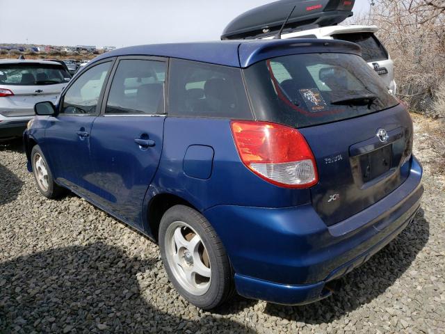 2T1KR32E34C262440 - 2004 TOYOTA COROLLA MA XR BLUE photo 2