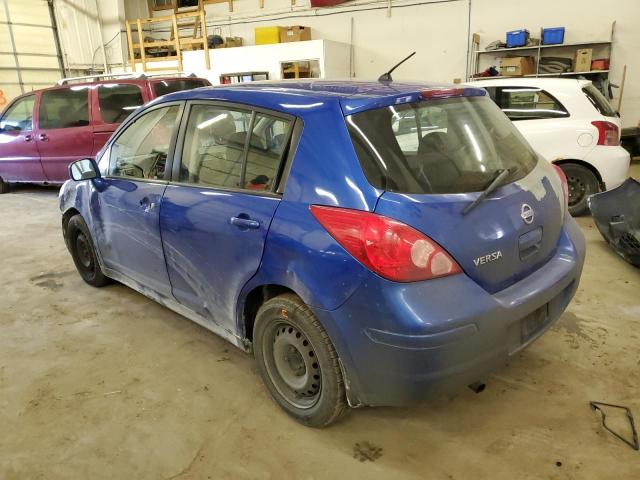 3N1BC13E99L452674 - 2009 NISSAN VERSA S BLUE photo 2