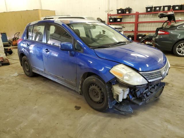 3N1BC13E99L452674 - 2009 NISSAN VERSA S BLUE photo 4