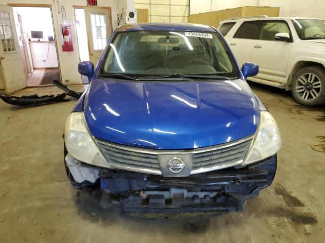 3N1BC13E99L452674 - 2009 NISSAN VERSA S BLUE photo 5