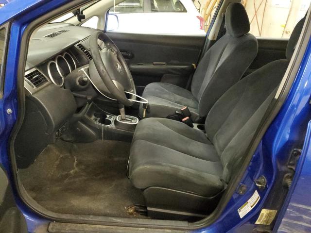 3N1BC13E99L452674 - 2009 NISSAN VERSA S BLUE photo 7