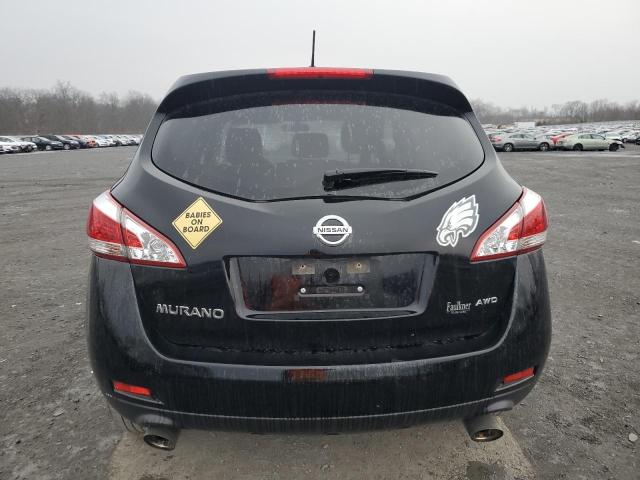 JN8AZ1MW4EW520855 - 2014 NISSAN MURANO S BLACK photo 6