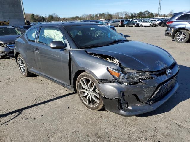 JTKJF5C71E3085549 - 2014 TOYOTA SCION TC GRAY photo 4