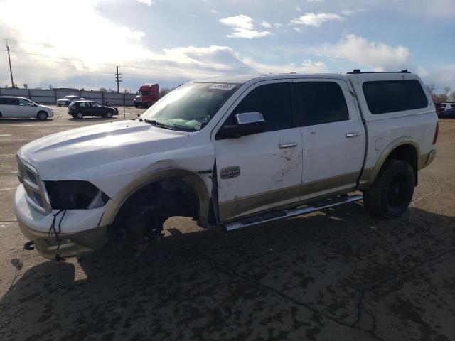 1C6RD7PT6CS158380 - 2012 DODGE RAM 1500 LONGHORN WHITE photo 1