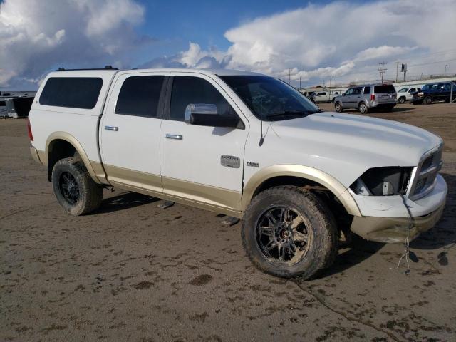 1C6RD7PT6CS158380 - 2012 DODGE RAM 1500 LONGHORN WHITE photo 4