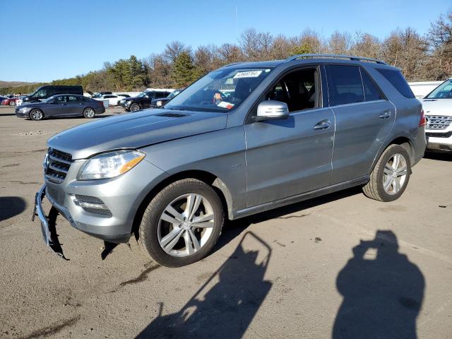 4JGDA5HB5CA030722 - 2012 MERCEDES-BENZ ML 350 4MATIC GRAY photo 1