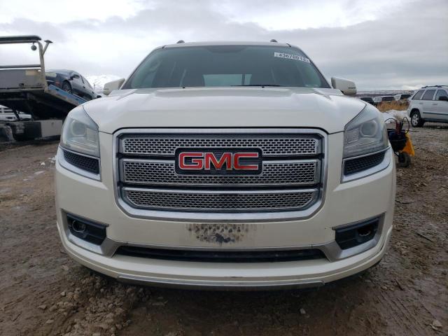 1GKKRTKD0DJ153627 - 2013 GMC ACADIA DENALI WHITE photo 5