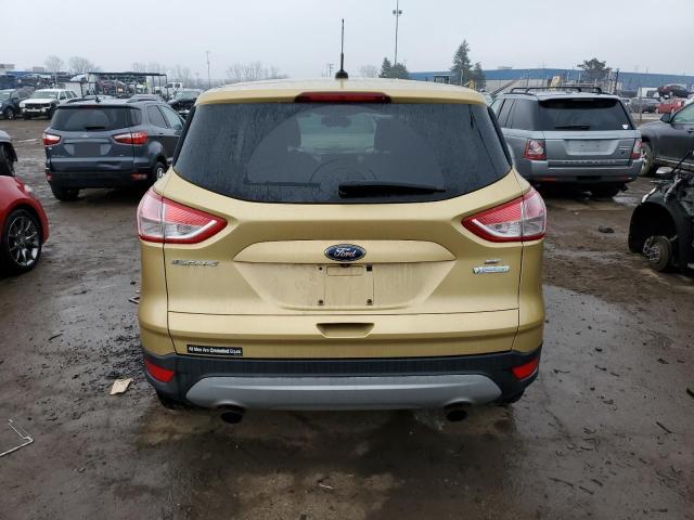 1FMCU0GX8EUD43087 - 2014 FORD ESCAPE SE GOLD photo 6