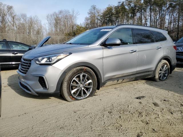 KM8SMDHF1HU191005 - 2017 HYUNDAI SANTA FE SE SILVER photo 1