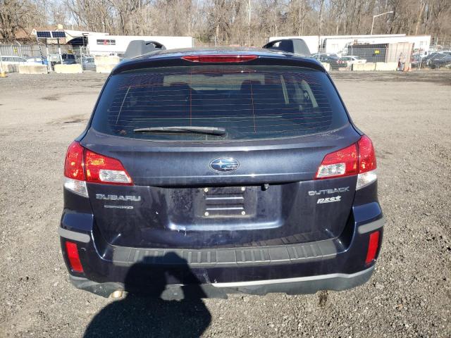 4S4BRBACXC3267986 - 2012 SUBARU OUTBACK 2.5I BLUE photo 6