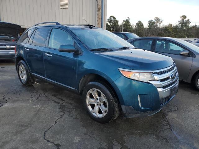 2FMDK3JC8BBB37352 - 2011 FORD EDGE SEL TEAL photo 4