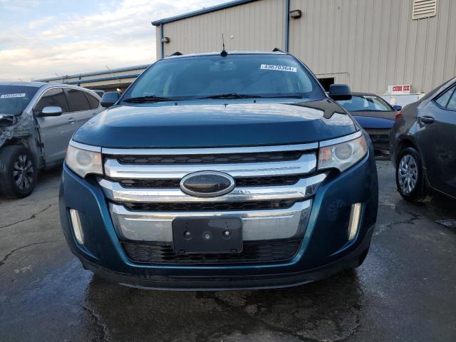 2FMDK3JC8BBB37352 - 2011 FORD EDGE SEL TEAL photo 5