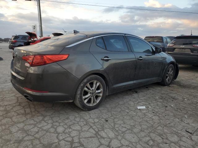 KNAGN4A77B5146871 - 2011 KIA OPTIMA EX GRAY photo 3