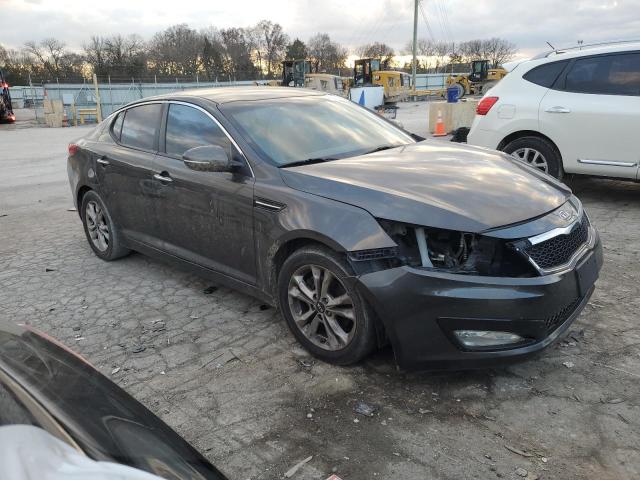 KNAGN4A77B5146871 - 2011 KIA OPTIMA EX GRAY photo 4