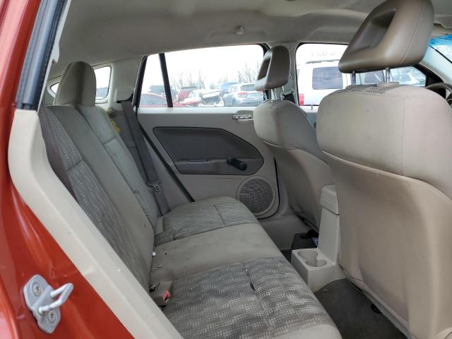 1B3HB28B28D641218 - 2008 DODGE CALIBER ORANGE photo 10