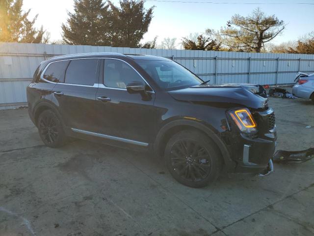 5XYP54HC7NG281253 - 2022 KIA TELLURIDE SX BLACK photo 4