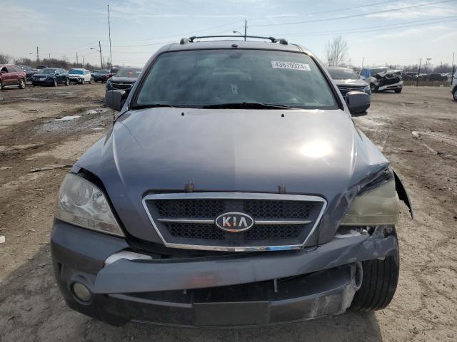 KNDJD733255374837 - 2005 KIA SORENTO EX GRAY photo 5