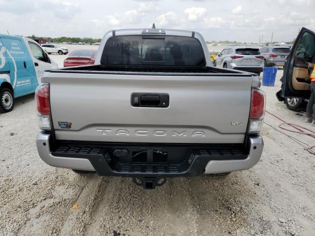 5TFCZ5AN3MX255040 - 2021 TOYOTA TACOMA DOUBLE CAB SILVER photo 6