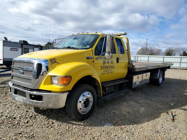 3FRNX65F14V693632 - 2004 FORD F650 SUPER DUTY YELLOW photo 2