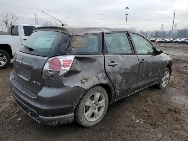 2T1KR32EX6C619888 - 2006 TOYOTA MATRIX XR GRAY photo 3