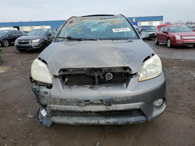 2T1KR32EX6C619888 - 2006 TOYOTA MATRIX XR GRAY photo 5