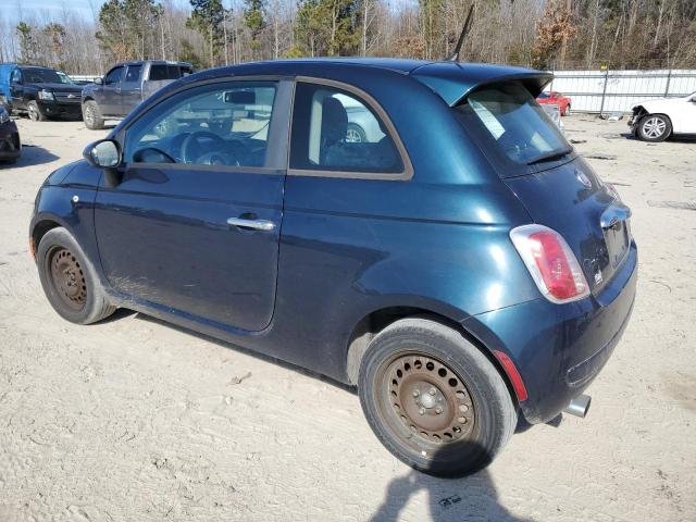 3C3CFFAR1DT512956 - 2013 FIAT 500 POP BLUE photo 2