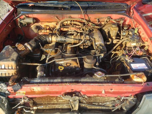 4TANL42N7XZ519867 - 1999 TOYOTA TACOMA RED photo 11