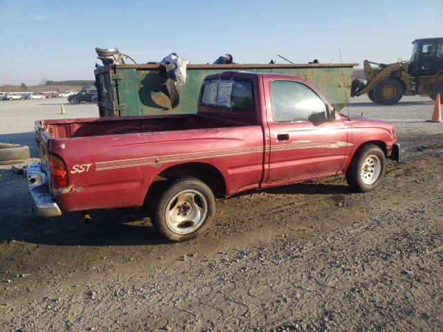 4TANL42N7XZ519867 - 1999 TOYOTA TACOMA RED photo 3