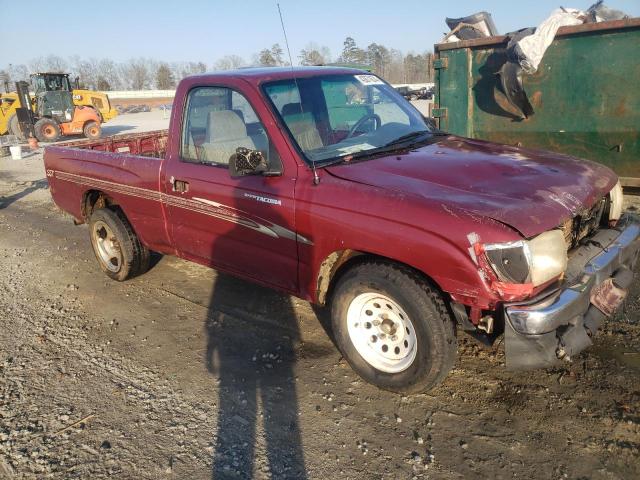 4TANL42N7XZ519867 - 1999 TOYOTA TACOMA RED photo 4