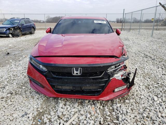 1HGCV2F30KA030495 - 2019 HONDA ACCORD SPORT RED photo 5