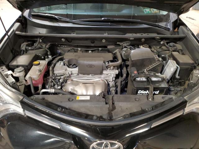 2T3RFREV2GW497878 - 2016 TOYOTA RAV4 XLE BLACK photo 12