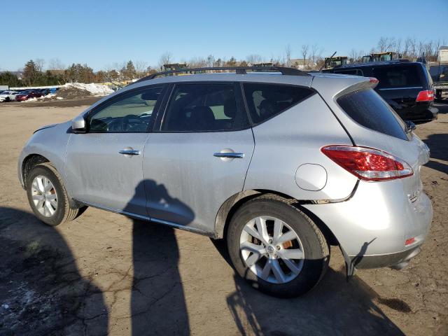 JN8AZ1MW6CW210218 - 2012 NISSAN MURANO S SILVER photo 2