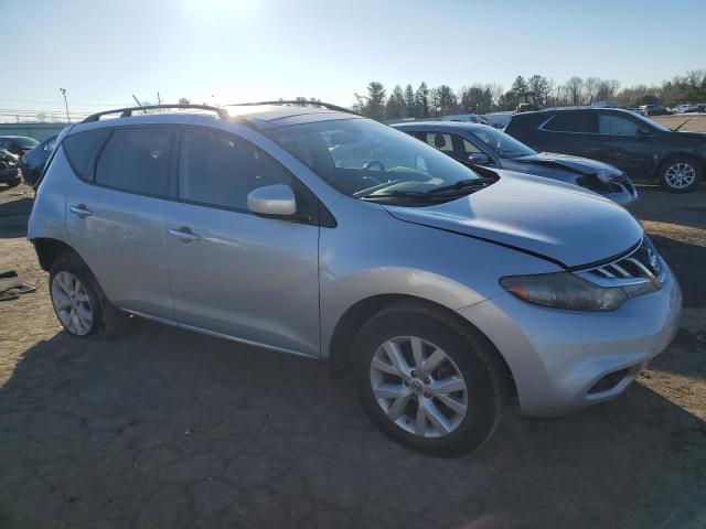 JN8AZ1MW6CW210218 - 2012 NISSAN MURANO S SILVER photo 4