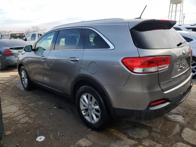 5XYPG4A30HG246126 - 2017 KIA SORENTO LX GRAY photo 2