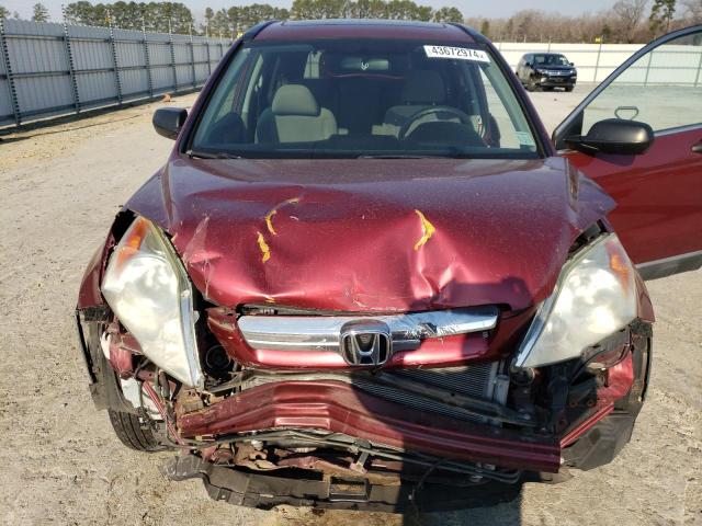 5J6RE48548L036231 - 2008 HONDA CR-V EX RED photo 11