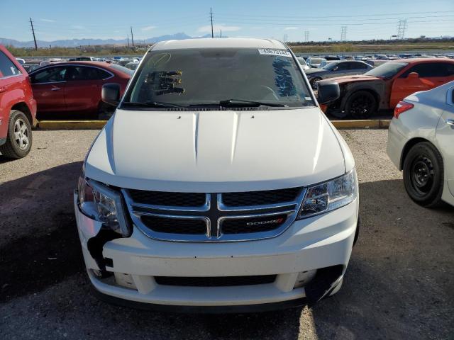 3C4PDCAB6ET258490 - 2014 DODGE JOURNEY SE WHITE photo 5