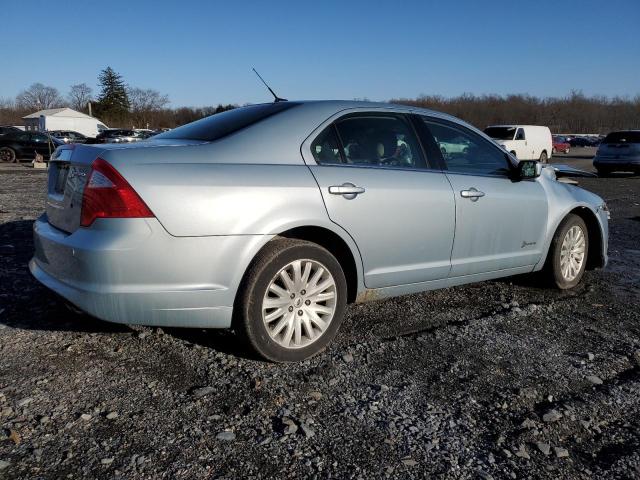 3FADP0L33BR176410 - 2011 FORD FUSION HYBRID TURQUOISE photo 3