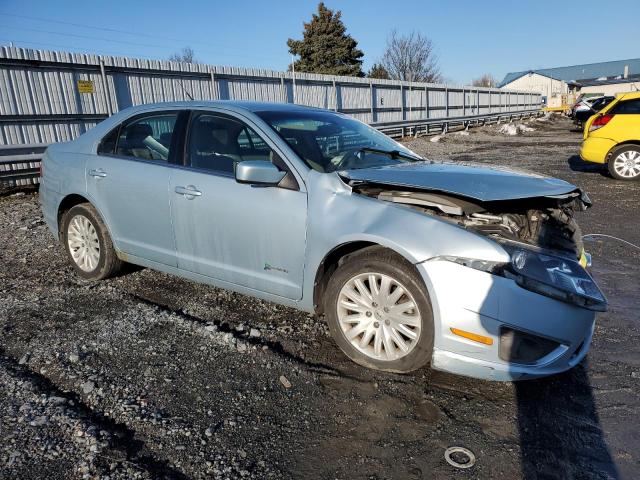 3FADP0L33BR176410 - 2011 FORD FUSION HYBRID TURQUOISE photo 4