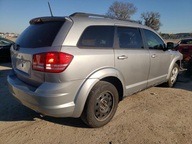 3C4PDCAB6LT262438 - 2020 DODGE JOURNEY SE SILVER photo 3