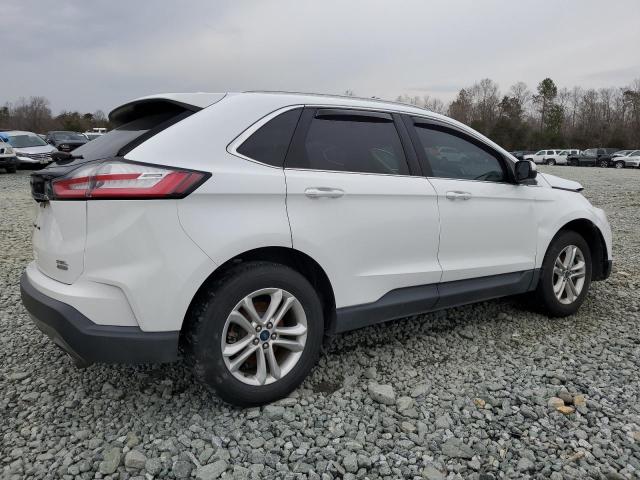 2FMPK3J93KBB73337 - 2019 FORD EDGE SEL WHITE photo 3